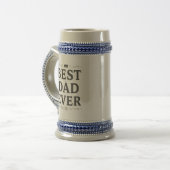 Lustige 'Bester Papa Aller Zeiten' Kaffeetasse – V (Vorderseite Links)