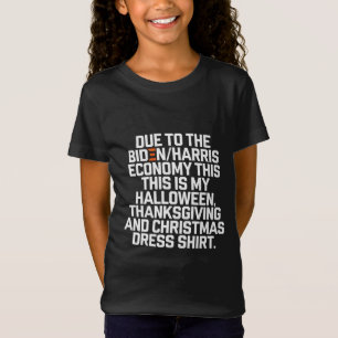 Lustige Biden Harris Wirtschaft Weihnachten T-Shirt