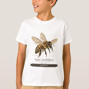 Lustige Biene für Kinder "Hive Five!" Vintage Honi T-Shirt
