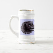 Lustige Bier-Tasse des Werewolf Bierglas (Links)