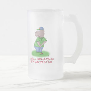Lustige Bier-Tasse: Shankopotamus Mattglas Bierglas