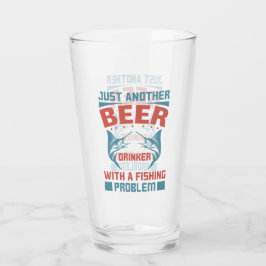 lustige Bierart Glas