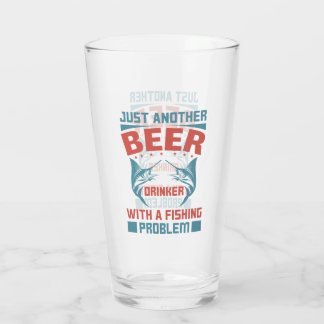 lustige Bierart Glas