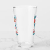 lustige Bierart Glas (Rechts)