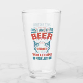 lustige Bierart Glas