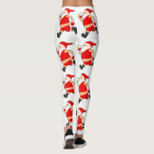 lustige Biersanta-Weihnachten Leggings (Rückseite)