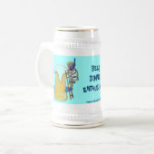 Lustige BiertauchTasse Bierglas (Vorderseite Links)