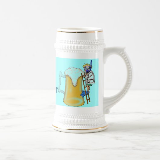 Lustige BiertauchTasse Bierglas (Rechts)