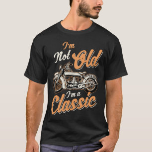 Lustige Biker Motorradfahrer Zitate T-Shirt