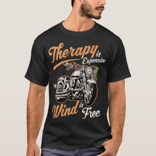 Lustige Biker Motorradfahrer Zitate T-Shirt