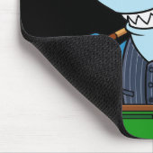 Lustige Billard-Fanatiker-Cool-Computermauspads Mousepad (Ecke)