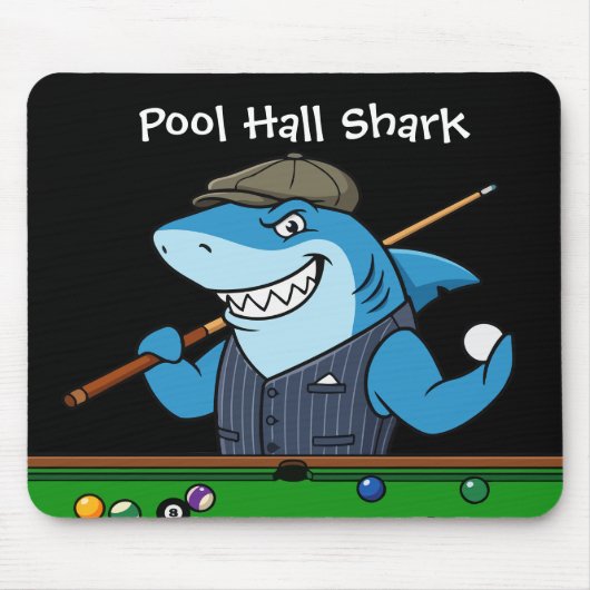 Lustige Billard-Fanatiker-Cool-Computermauspads Mousepad (Vorne)