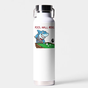 Lustige Billard-Hai-Wasserflasche Trinkflasche