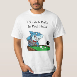 Lustige Billard Pool Hall Rebellen T-Shirts