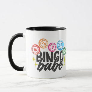 Lustige Bingo-Schatz-Wortkunst  Tasse