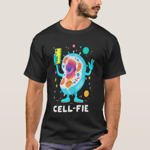 Lustige Biologie Niedliche Wissenschaft Cell-Fie S T-Shirt