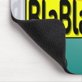 Lustige BlaBla-Mauspad mit schlechtem Boogie Mousepad (Ecke)