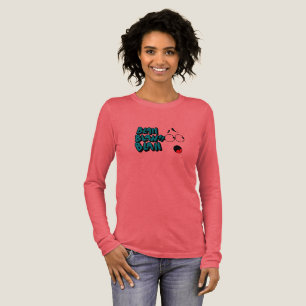 Lustige Blah Blah Blah Cartoon-Augen-Design Tri-Blend Shirt