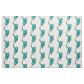 lustige, blauer Popsiv Stoff (Fat Quarter (45,7 x 55,9 cm))