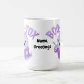 Lustige Boo-Tox-Krankenschwester-Geist-Halloween-M Kaffeetasse (Mittel)