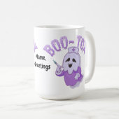 Lustige Boo-Tox-Krankenschwester-Geist-Halloween-M Kaffeetasse (VorderseiteRechts)