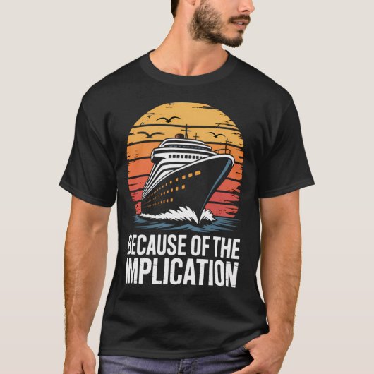Lustige Bootsfahrt Bootsfahrt T-Shirt (Vorderseite)