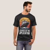 Lustige Bootsfahrt Bootsfahrt T-Shirt (Vorne ganz)