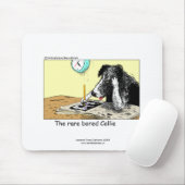 Lustige Border Collie-Mauspad Mousepad (Mit Mouse)