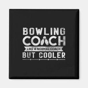 Lustige Bowling-Trainer-Definition Bowling-Trainer Magnet