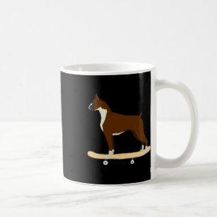 Lustige Boxer Skateboarding Welpen Hund Geschenk M Kaffeetasse