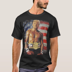 Lustige Boxer Trump Trump Rocky Meme 212 T-Shirt