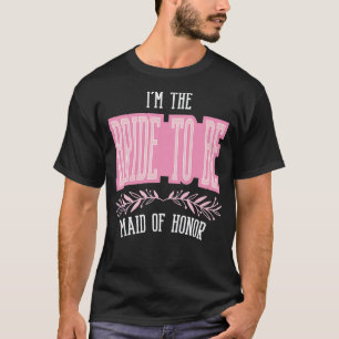 Lustige Brautjungfer Damen Braut Zu Sein Passendes T-Shirt