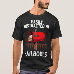 Lustige Briefträger-Kunst für das Büro von Postmit T-Shirt