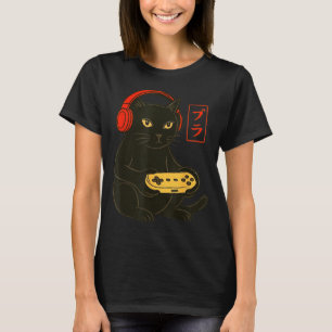 Lustige bruh Katze Gamer Videospiele Gaming für Mä T-Shirt
