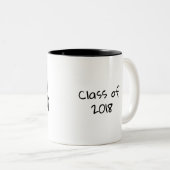 Lustige Buchhalter-Abschluss-Tasse Zweifarbige Tasse (VorderseiteRechts)