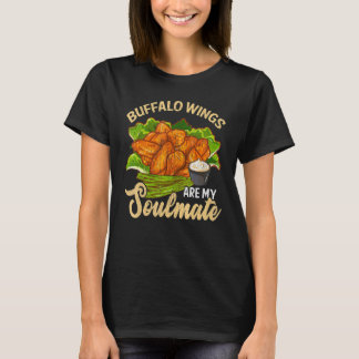 Lustige Buffalo Wings Hühnchen T-Shirt