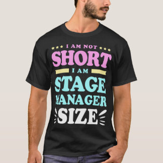 Lustige Bühnenchefs Ich bin nicht klein ich bin Bü T-Shirt