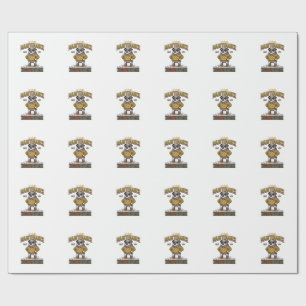 Lustige Bulldogge Zitat Vintage Gravur T-Shirt Des Geschenkpapier