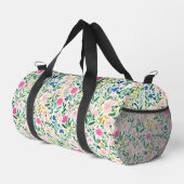 Lustige Bunte Blumen-Tasche Duffle Bag (Rechte Ecke)
