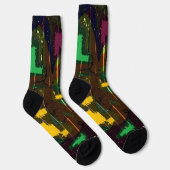 Lustige, bunte und trendige Crew Socken (Rechts)