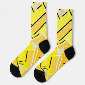 Lustige, bunte und trendige Crew Socken (Linkes Detail)