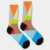 Lustige, bunte und trendige Crew Socken (Rechts)