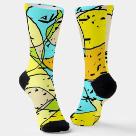 Lustige, bunte und trendige Crew Socken