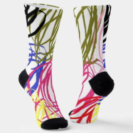 Lustige, bunte und trendige Crew Socken