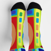 Lustige, bunte und trendige Crew Socken (Oben)