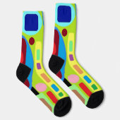 Lustige, bunte und trendige Crew Socken (Rechts)