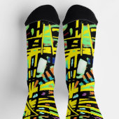 Lustige, bunte und trendige Crew Socken (Oben)