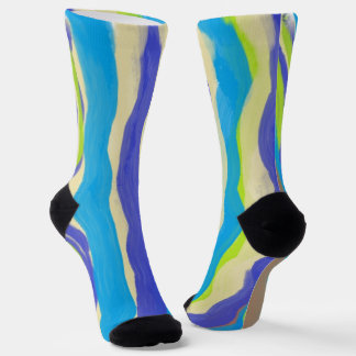 Lustige, bunte und trendige Crew Socken für Damen