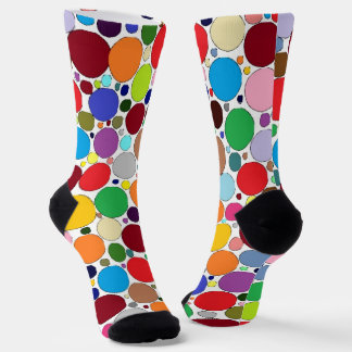Lustige, bunte und trendige Crew Socken für Damen