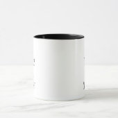 Lustige Büro-Tabelle Tasse (Zentrum)
